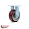Service Caster 5 Inch Poly on Aluminum Wheel Rigid Caster with Roller Bearing SCC-30R520-PAR - alternate 3
